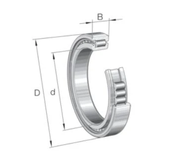 SL183056-TB-BR-C3-Roulement à rouleaux cylindriques